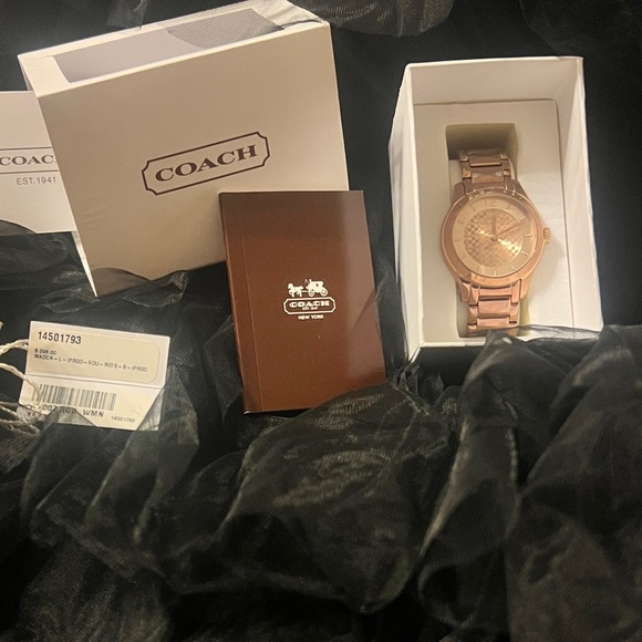 Coach Rose Gold Boyfriend Watch - Picture 5 of 5